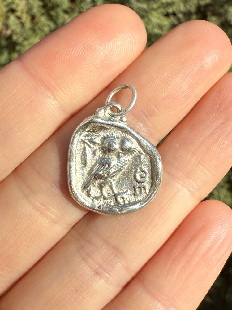 Ancient Coin ~ Owl of Athena Petite