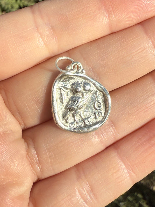 Ancient Coin ~ Owl of Athena (Petite)
