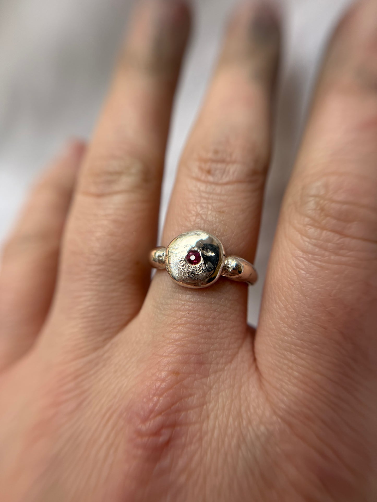 Sura Ring Sterling Silver