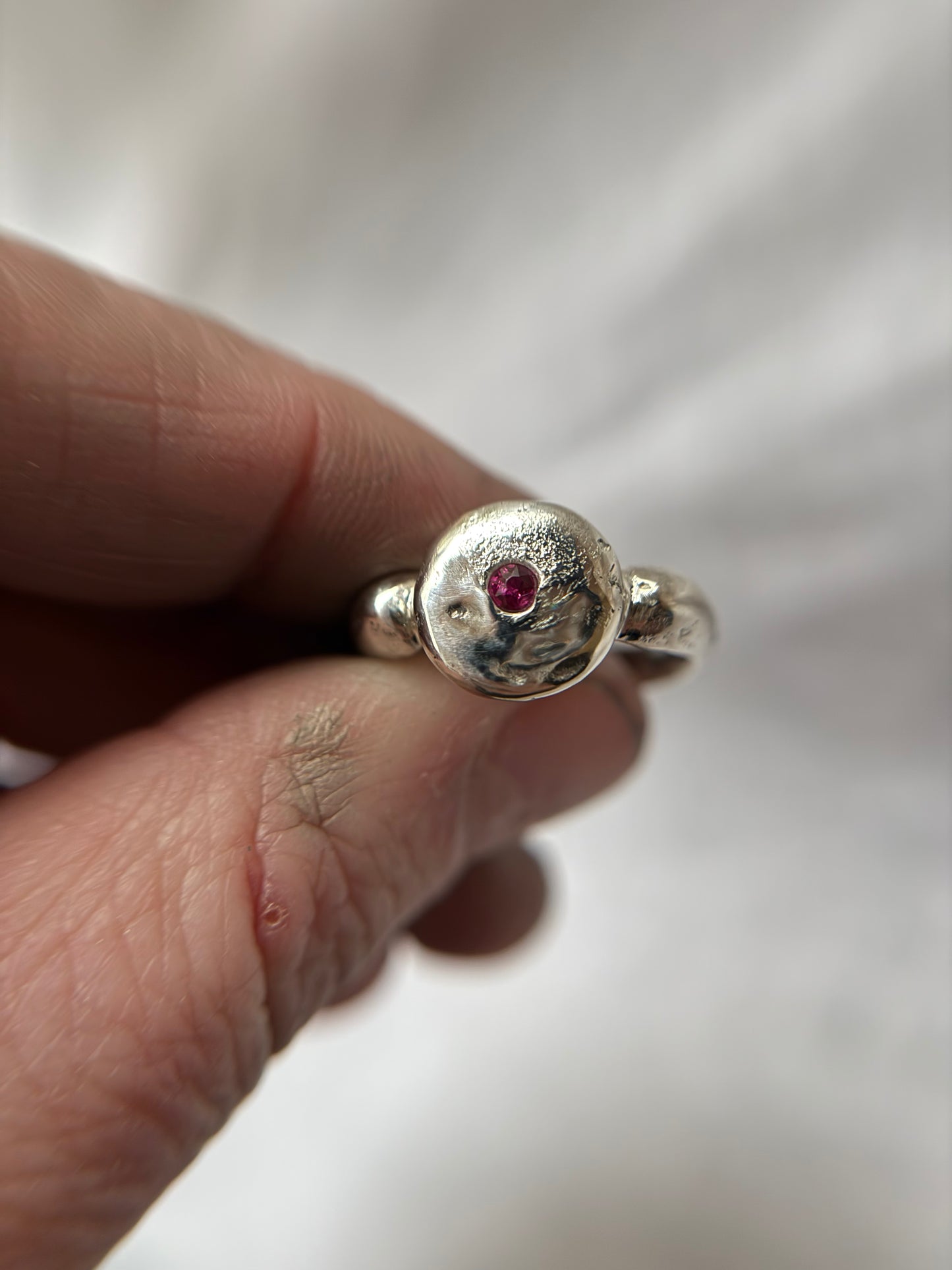 Sura Ring Sterling Silver