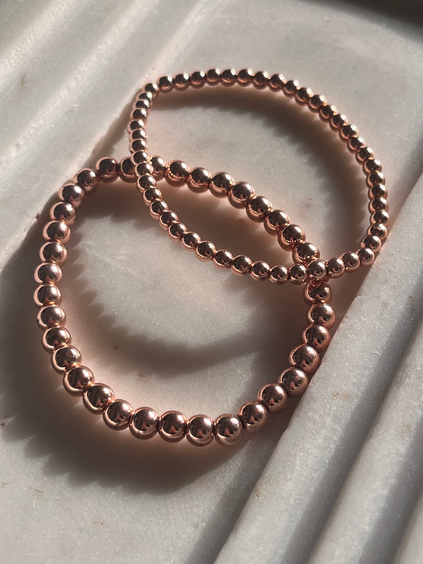 Hematite Stackers - Thread and Stone Jewellery