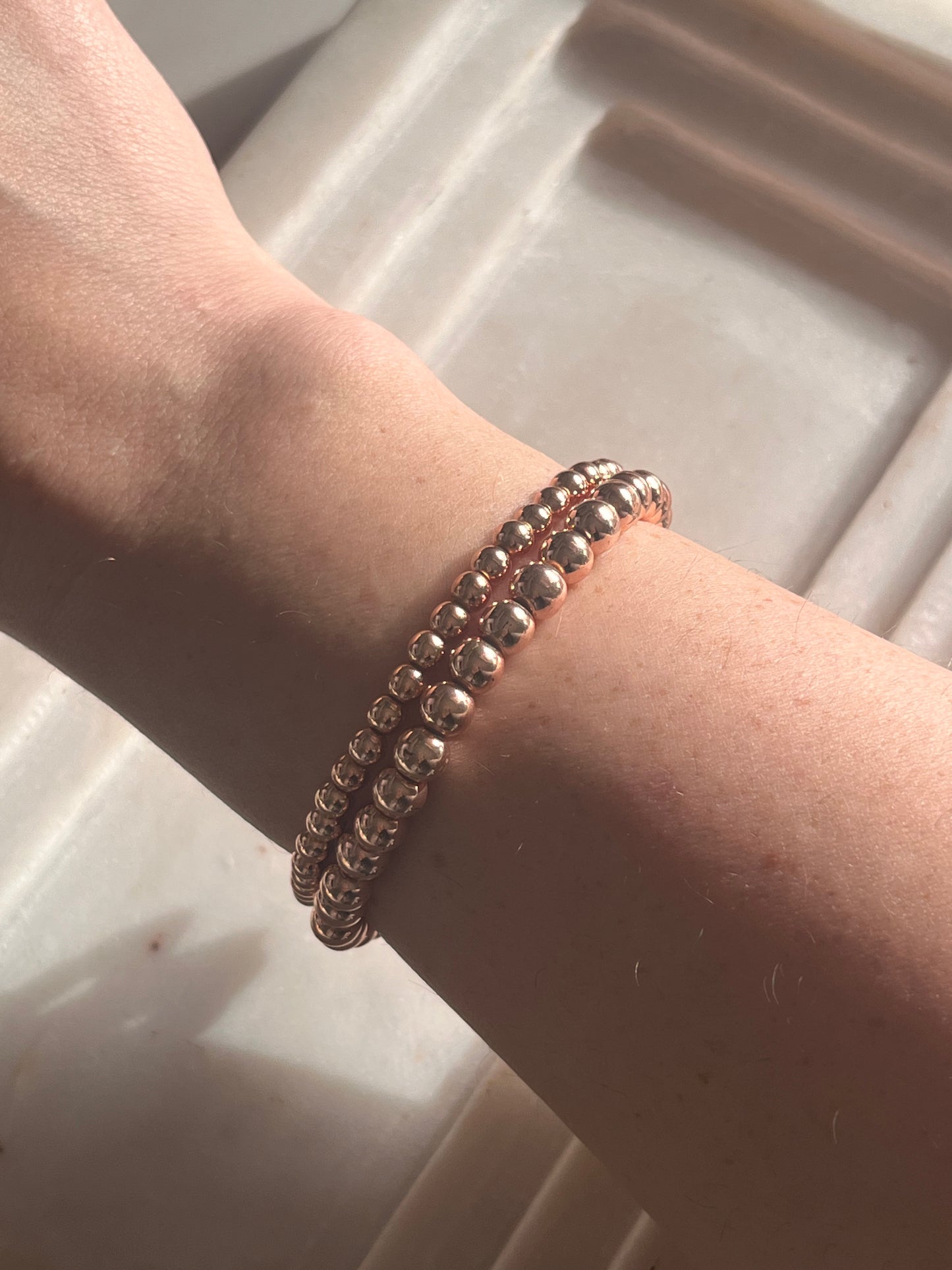 Hematite Stackers - Thread and Stone Jewellery