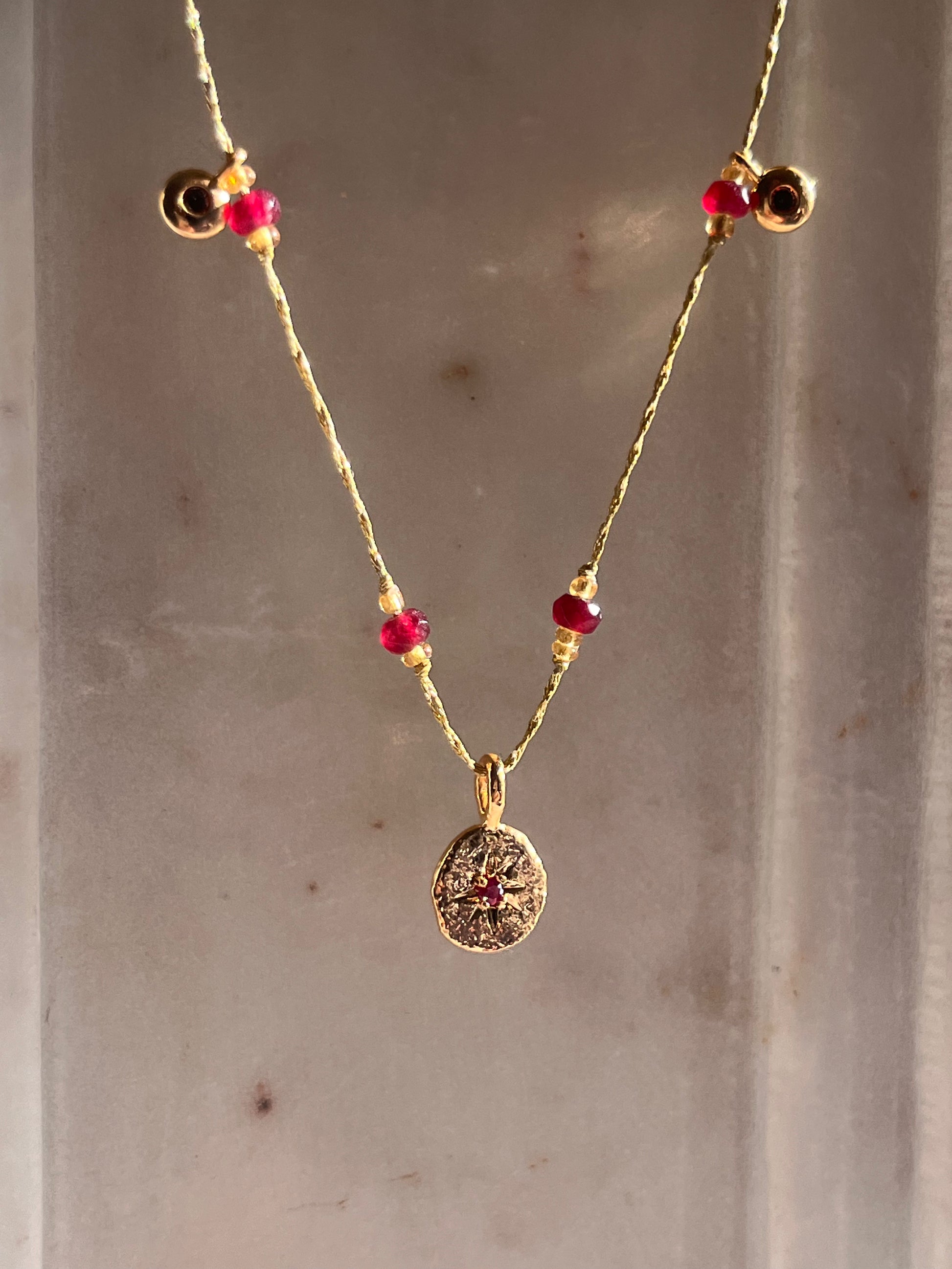 Gorgo Necklace - Thread and Stone Jewellery