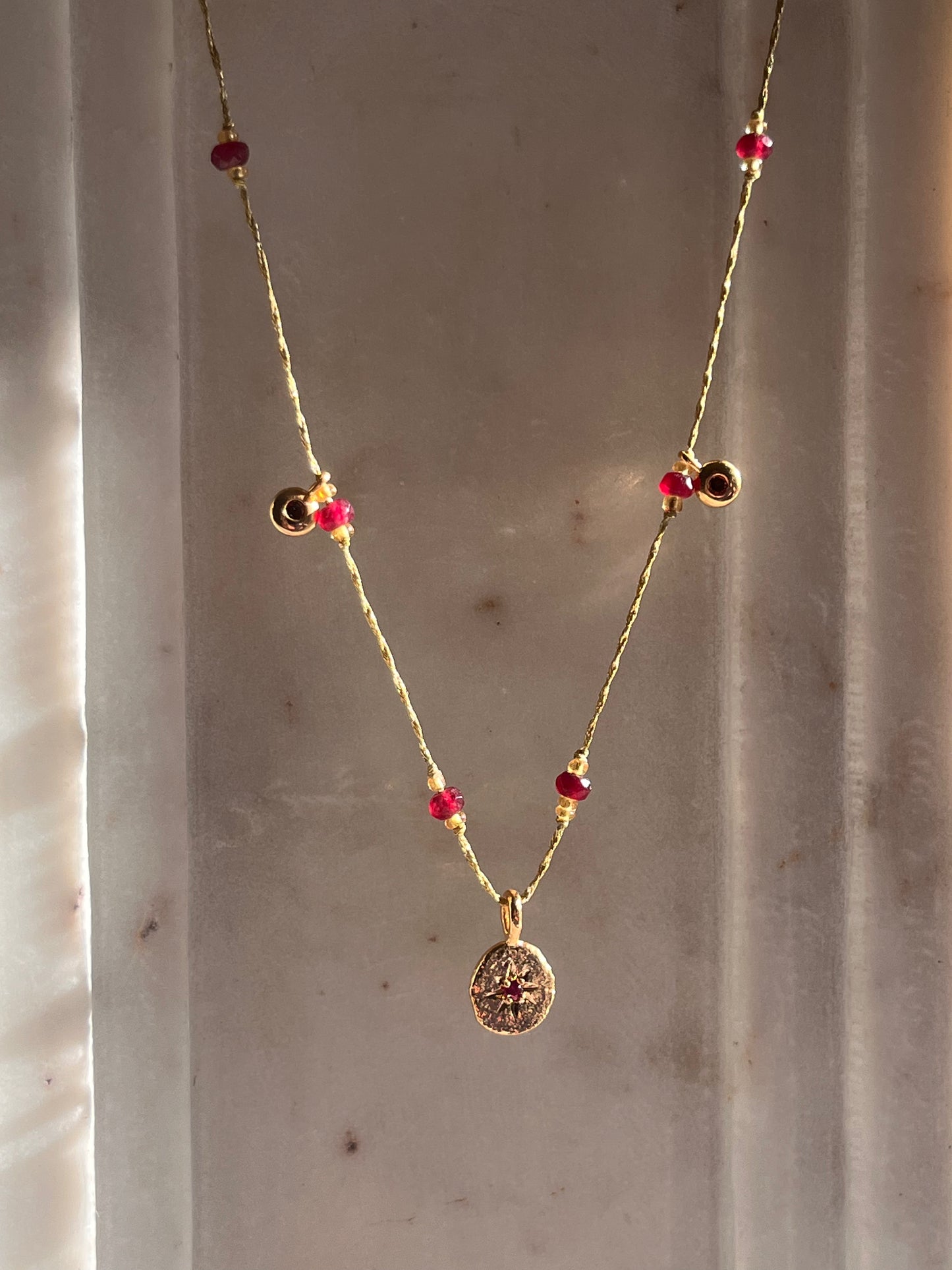 Gorgo Necklace - Thread and Stone Jewellery