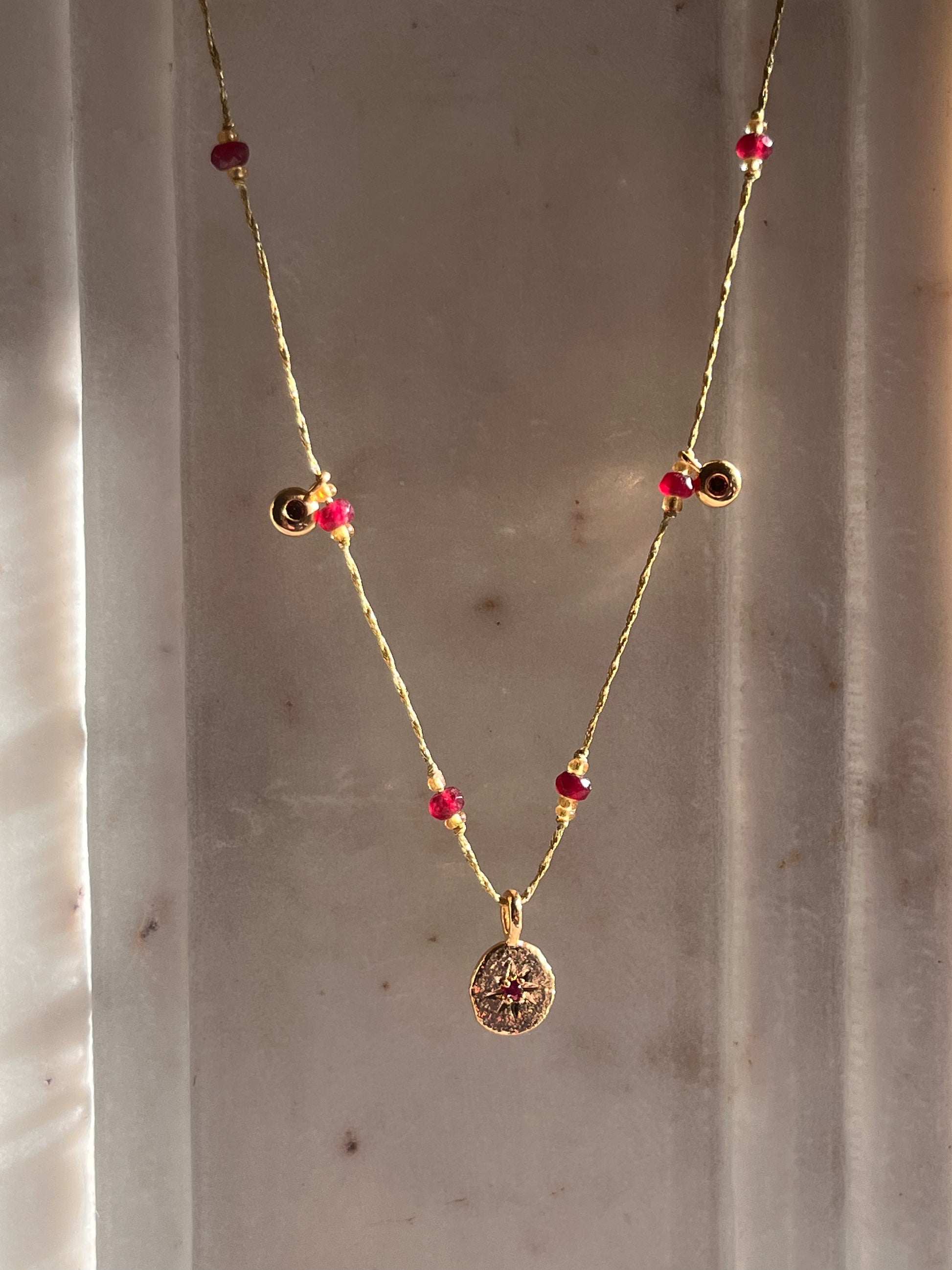 Gorgo Necklace - Thread and Stone Jewellery