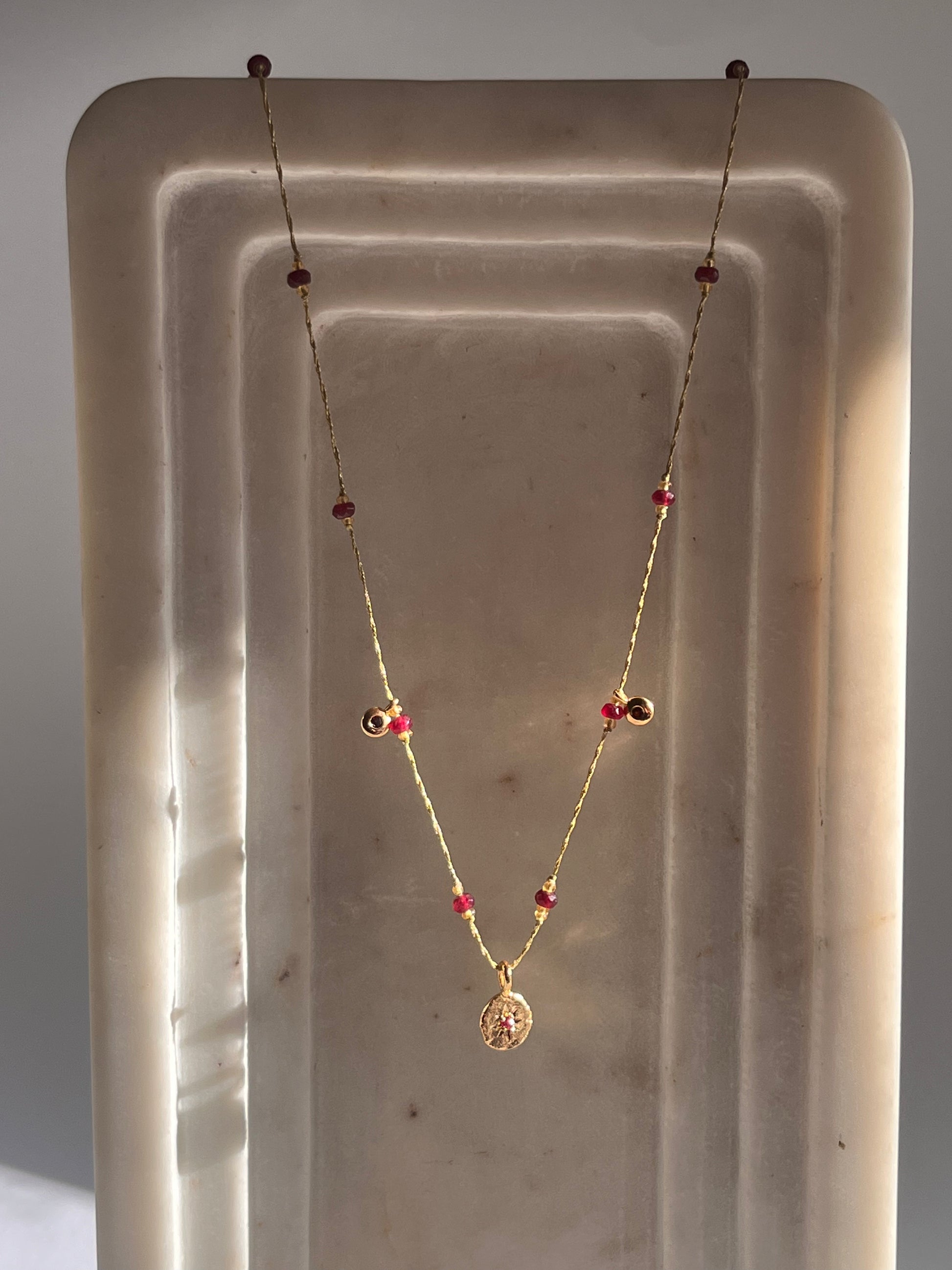 Gorgo Necklace - Thread and Stone Jewellery