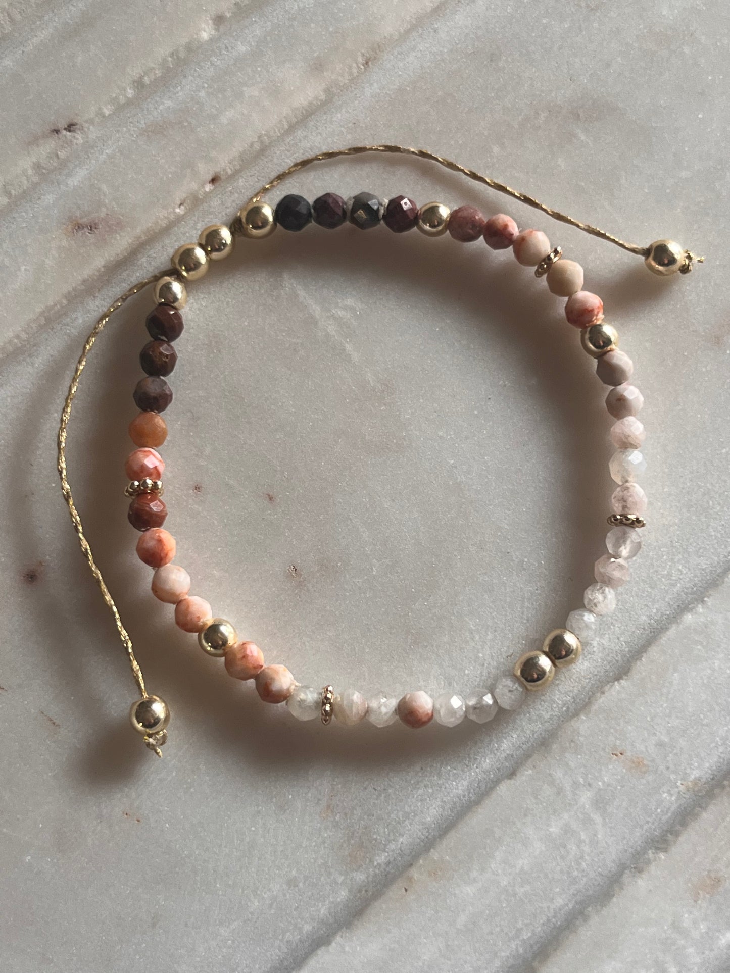 Aphrodite Bracelet - Thread and Stone Jewellery