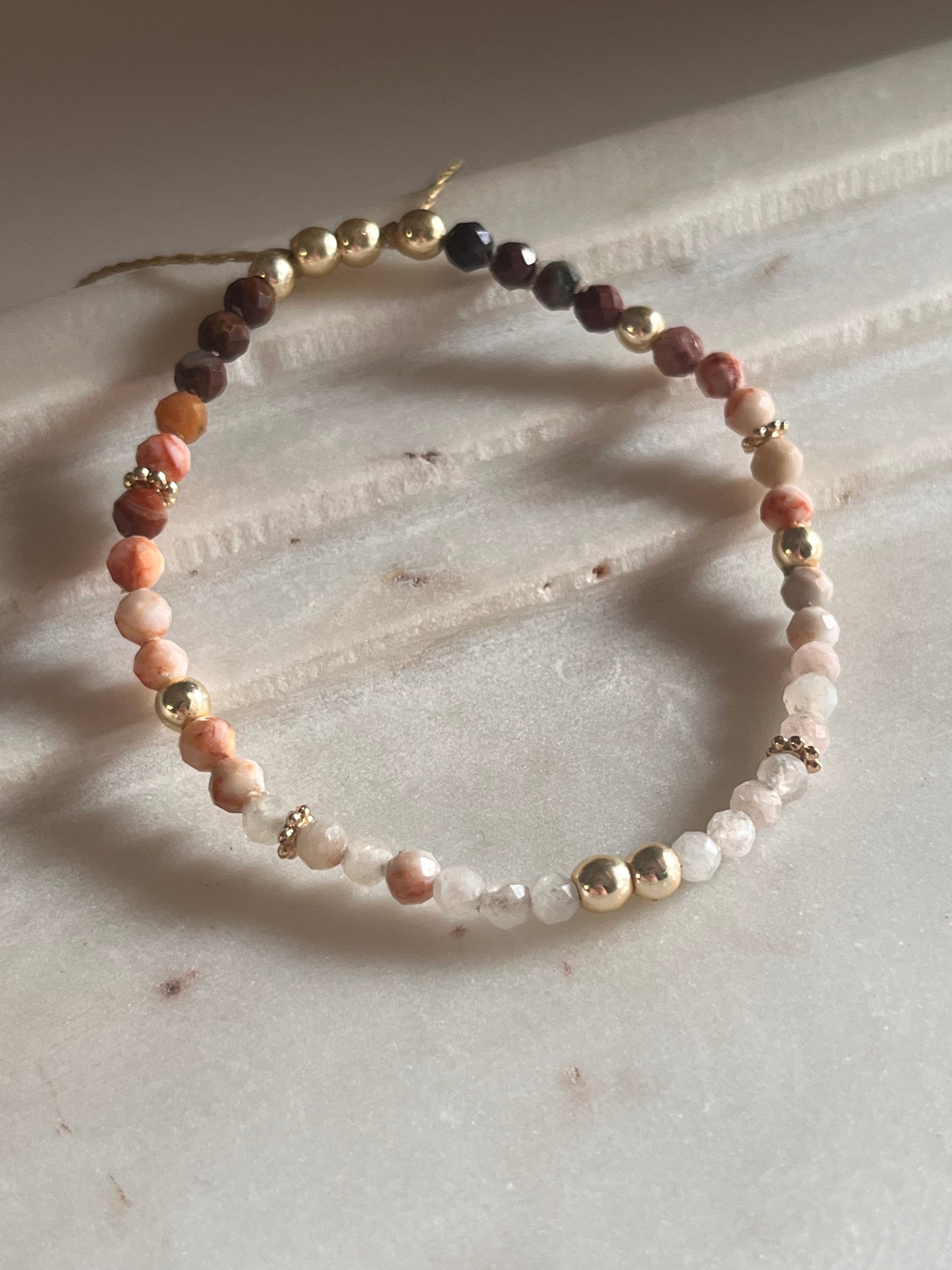 Aphrodite Bracelet - Thread and Stone Jewellery
