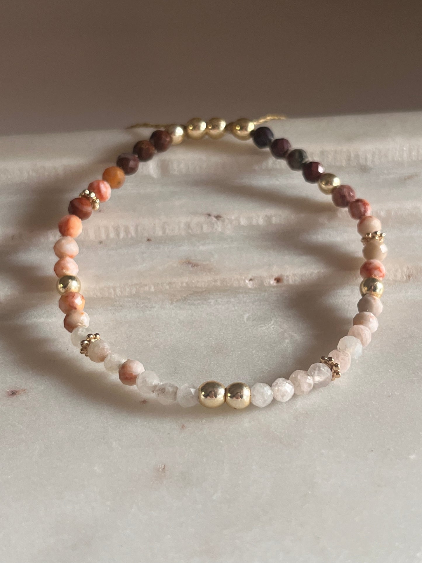 Aphrodite Bracelet - Thread and Stone Jewellery