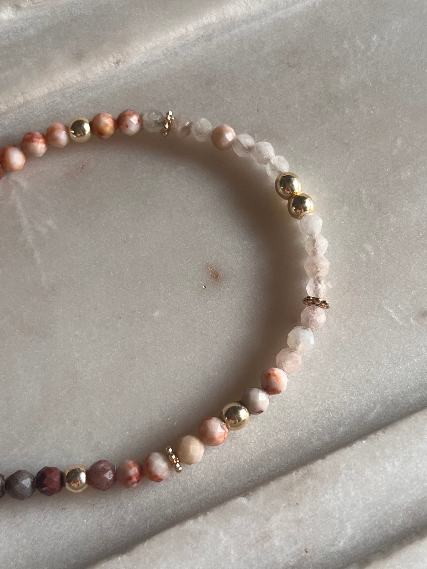 Aphrodite Bracelet - Thread and Stone Jewellery