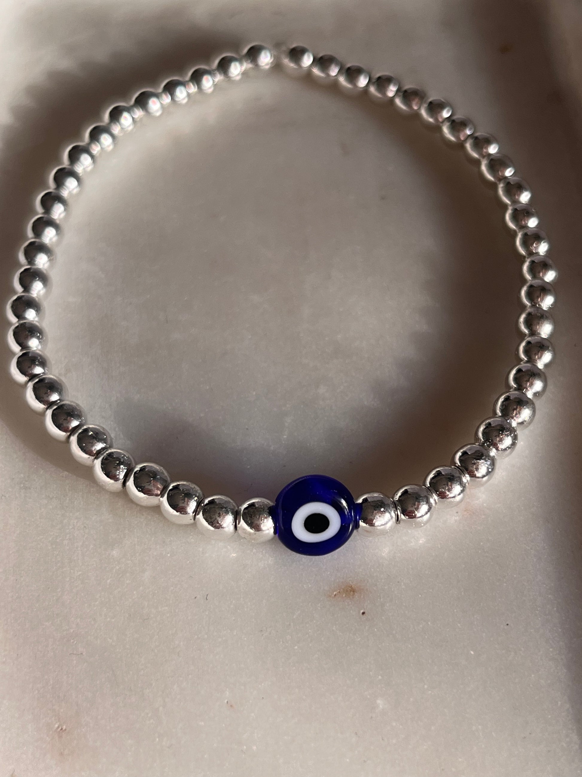 Evil Eye Bracelet - Thread and Stone Jewellery