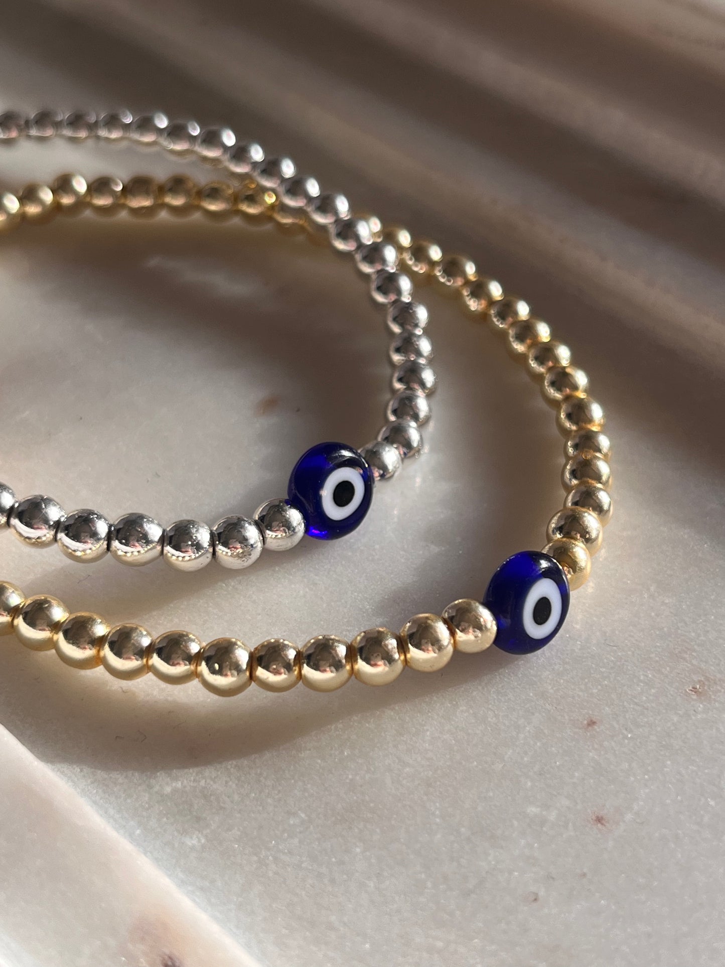 Evil Eye Bracelet - Thread and Stone Jewellery