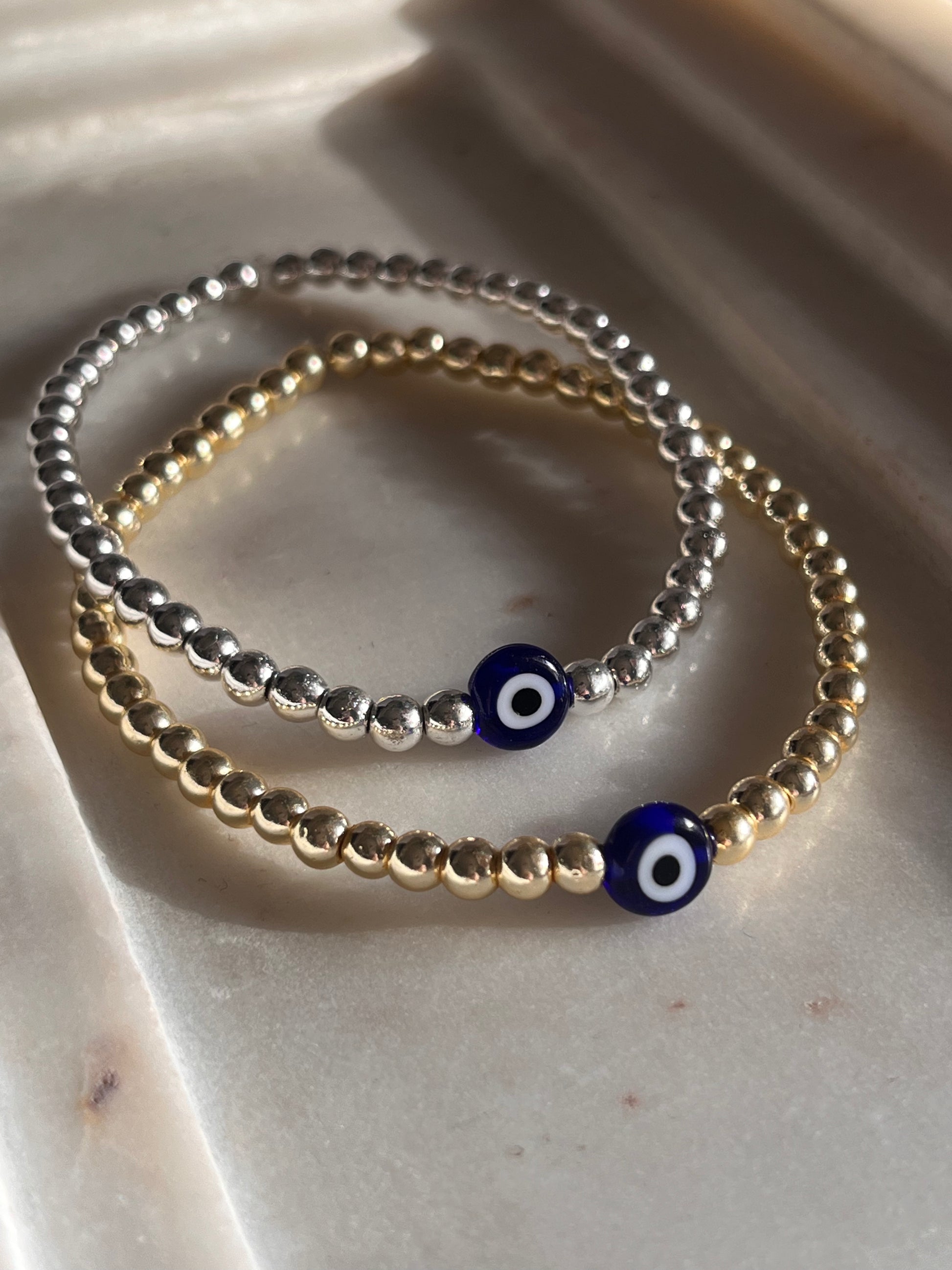 Evil Eye Bracelet - Thread and Stone Jewellery