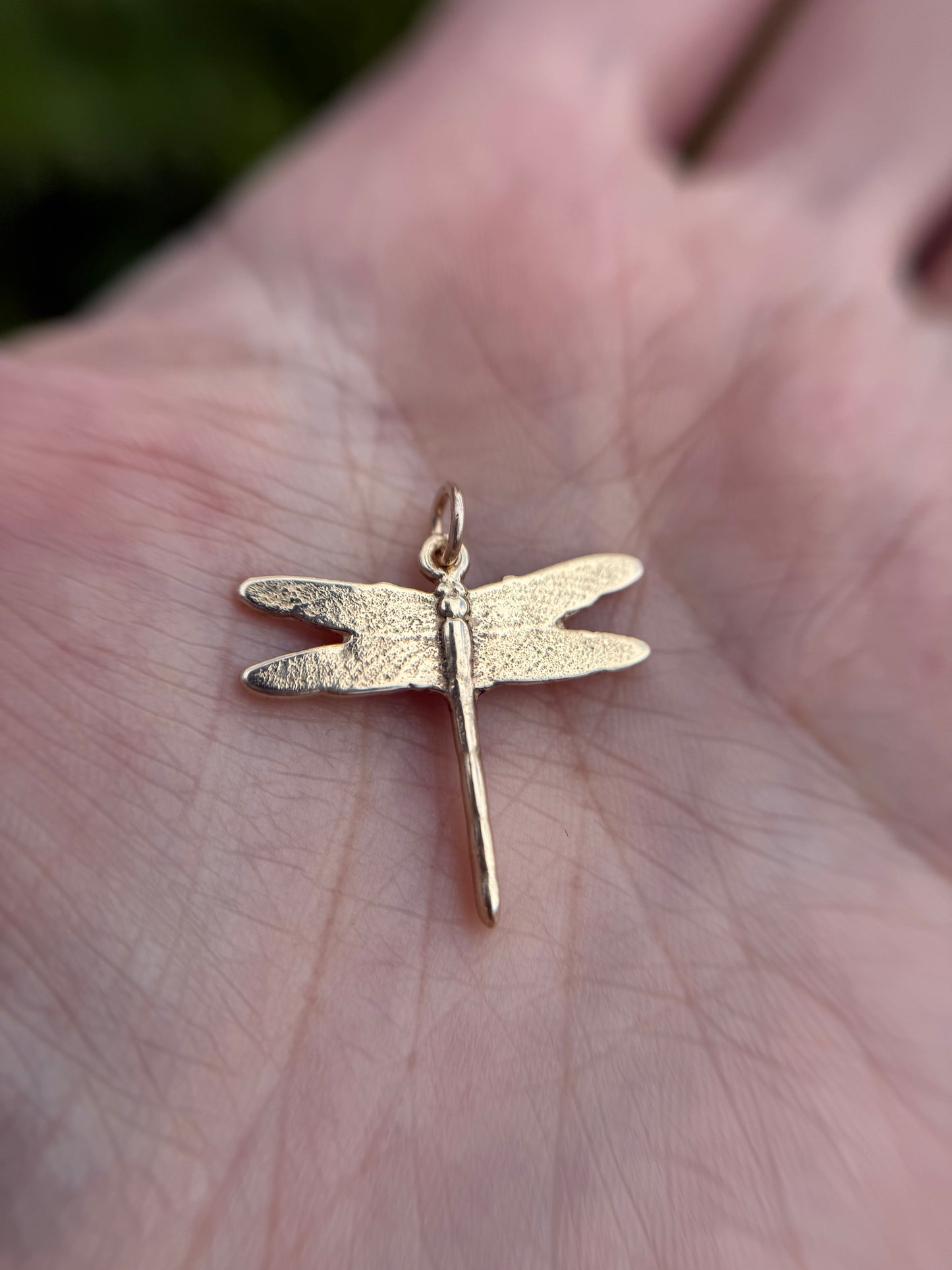 9ct Gold Dragonfly Pendant
