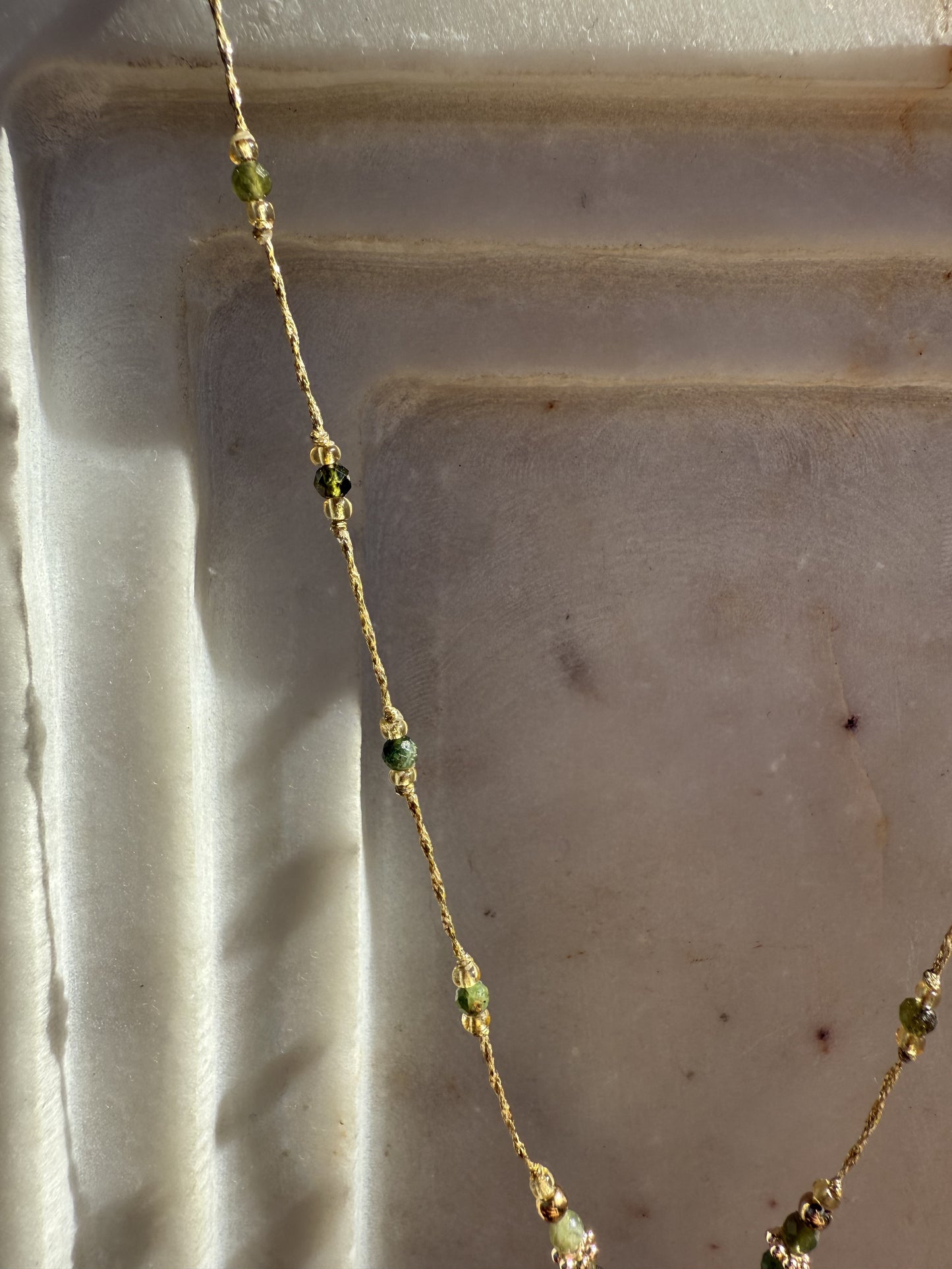 Tiny Hamsa Hand Choker