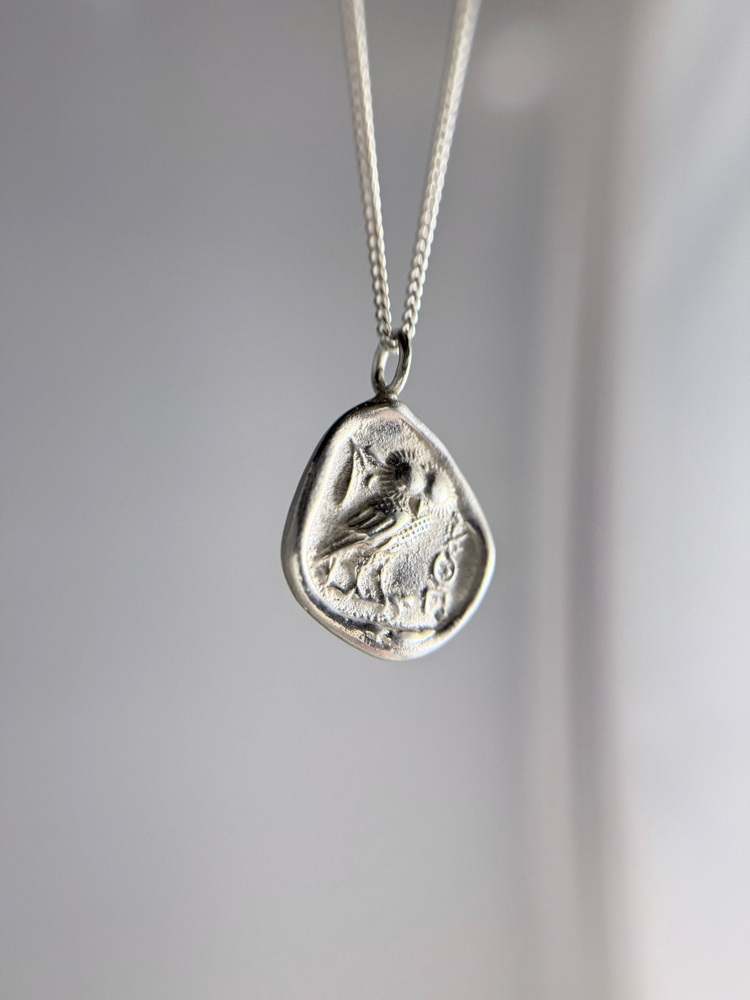 Ancient Coin ~ Owl of Athena Petite