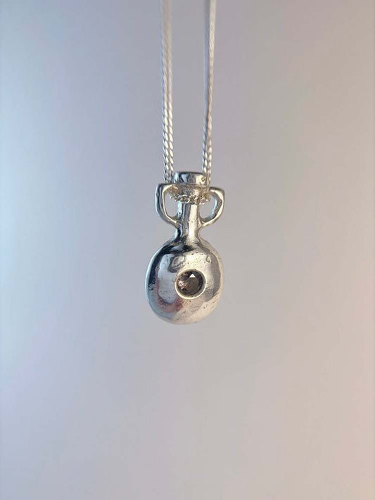 Aqua Amphora Pendant