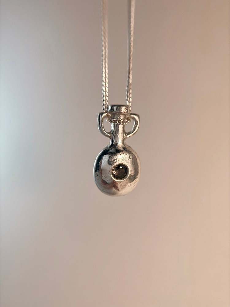 Aqua Amphora Pendant