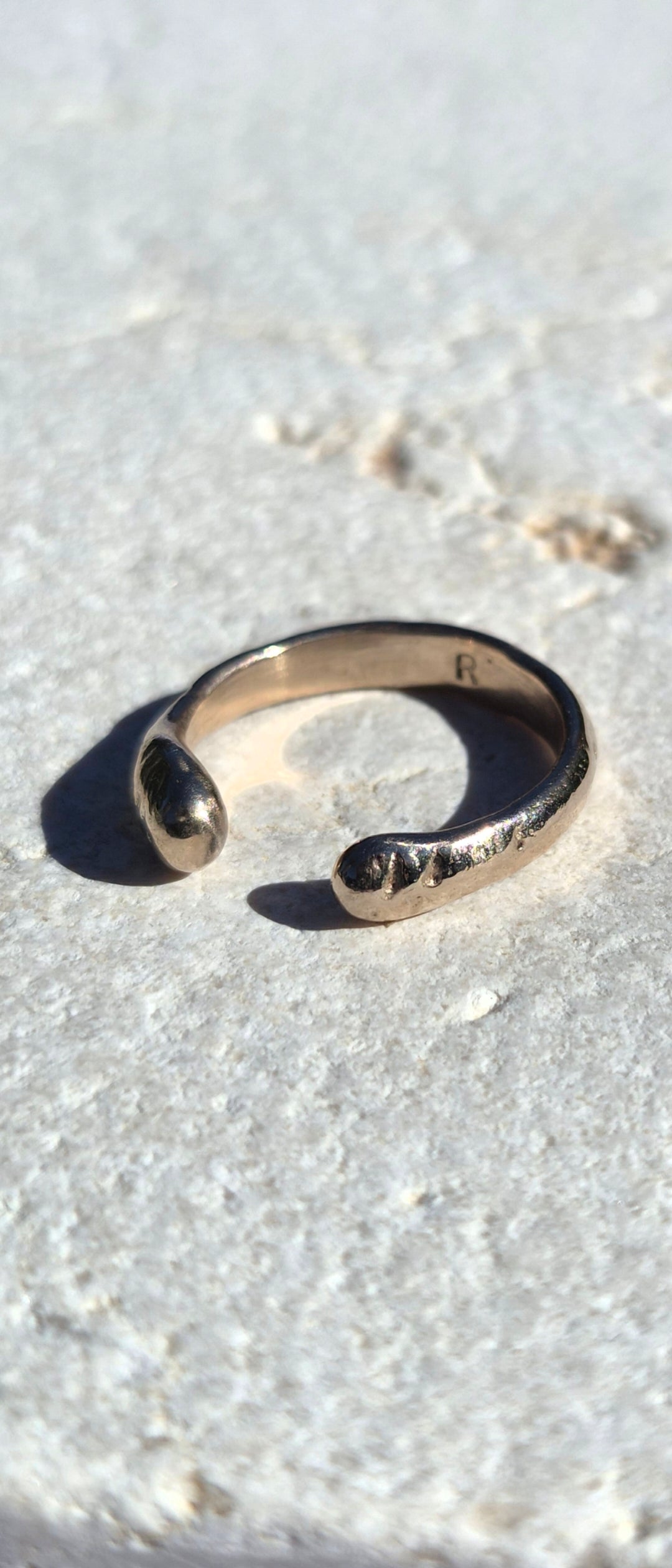 Ancient Bronze Open Ring
