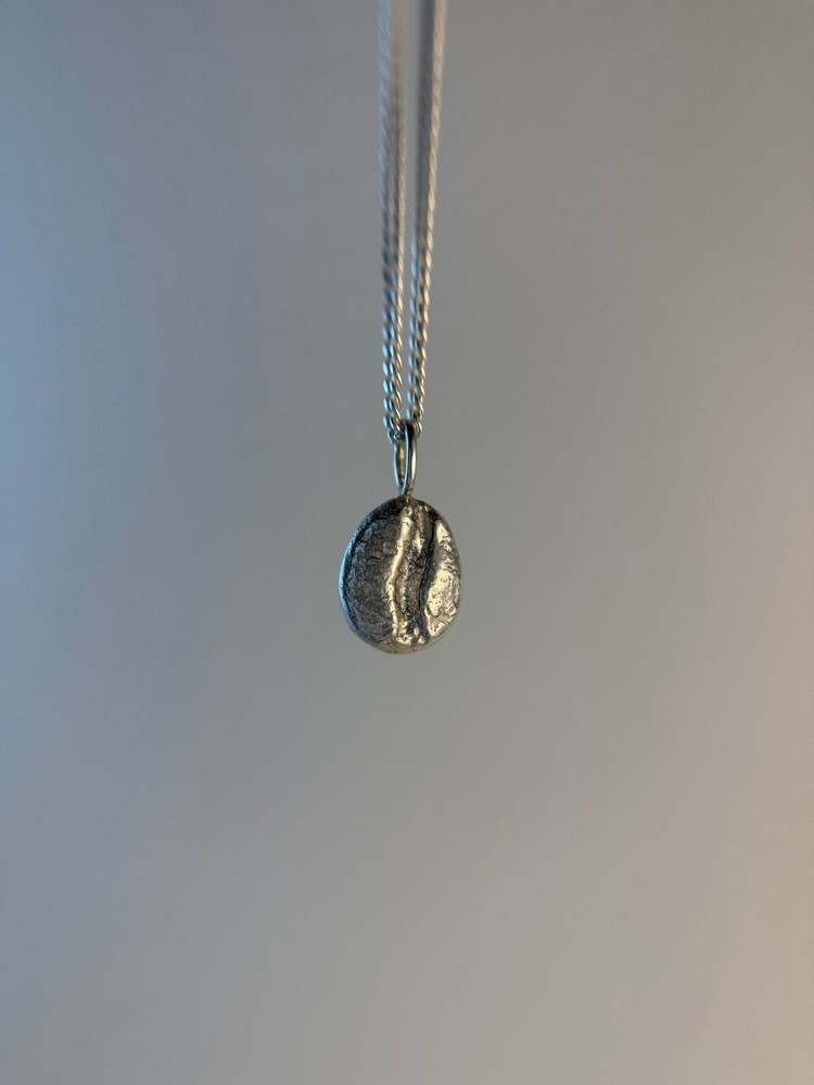 Stella Coffee Bean ~ Sterling Silver