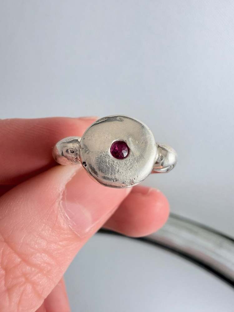Sura Ring Sterling Silver
