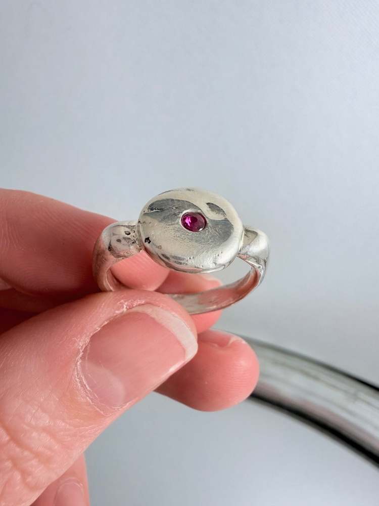Sura Ring Sterling Silver